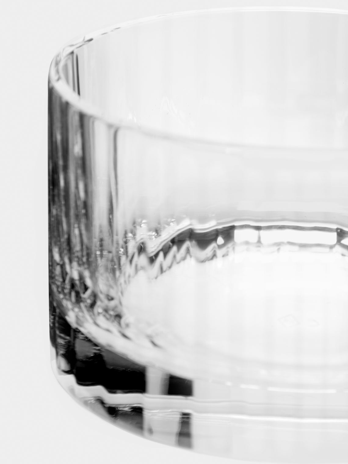 Richard Brendon - Hand-Blown Crystal Ice Bucket - Clear - ABASK