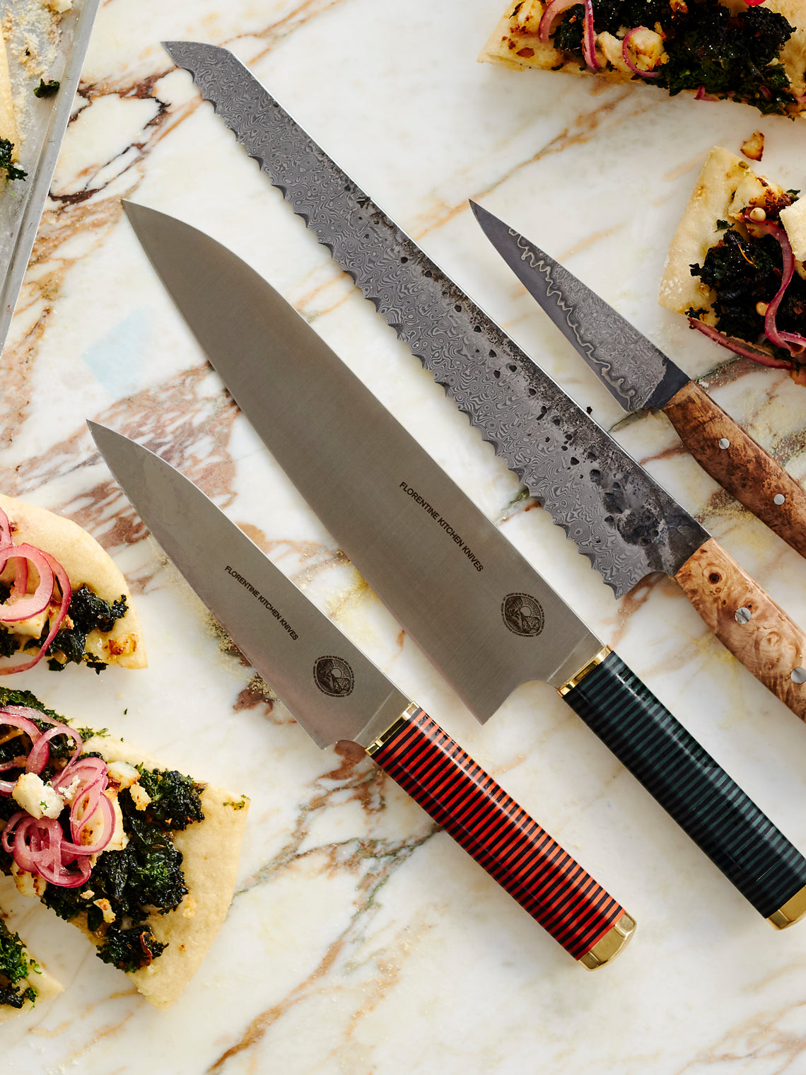 Florentine Kitchen Knives - Kedma Petty Knife -  - ABASK