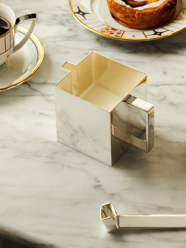 Gaia Silver-Plated Creamer