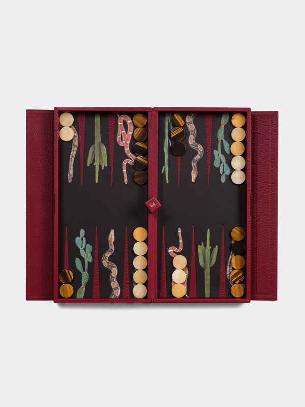 Alexandra Llewellyn - Snake Travel Backgammon Set -  - ABASK
