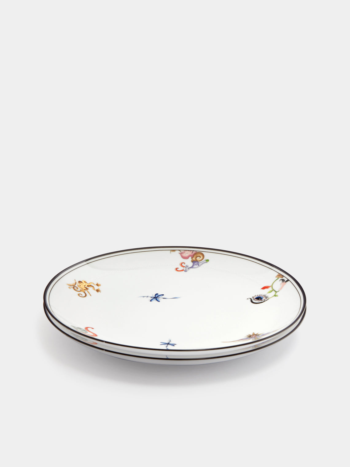 Ginori 1735 - Arcadia Porcelain Dinner Plates (Set of 2) - Multiple - ABASK