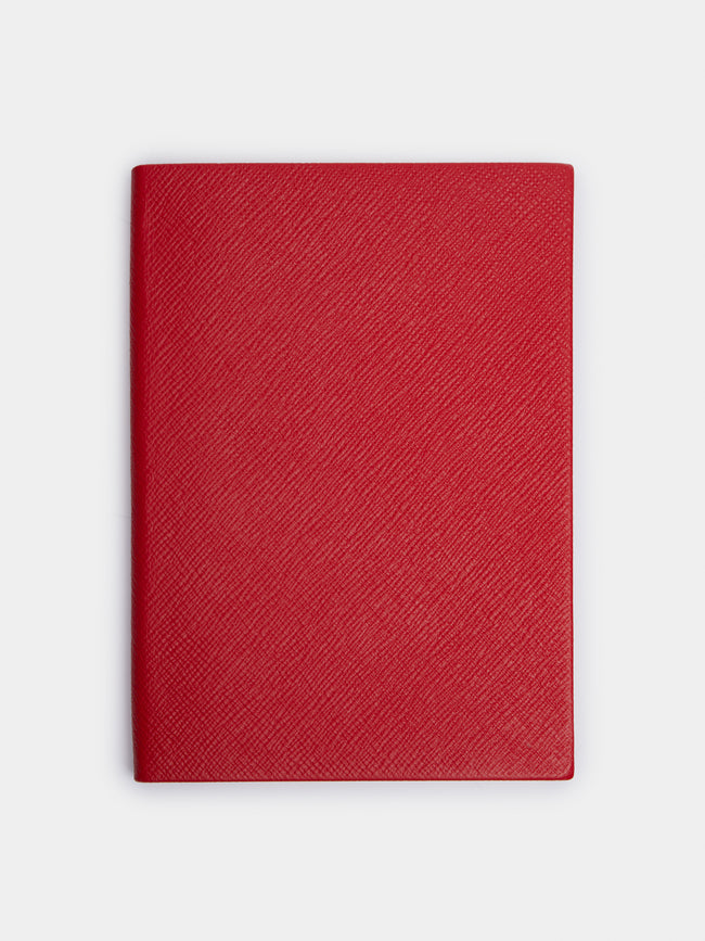 Smythson - Soho Leather Notebook - Red - ABASK - 