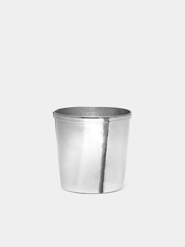 Brandimarte - Sterling Silver Hammered Cup - Silver - ABASK - 