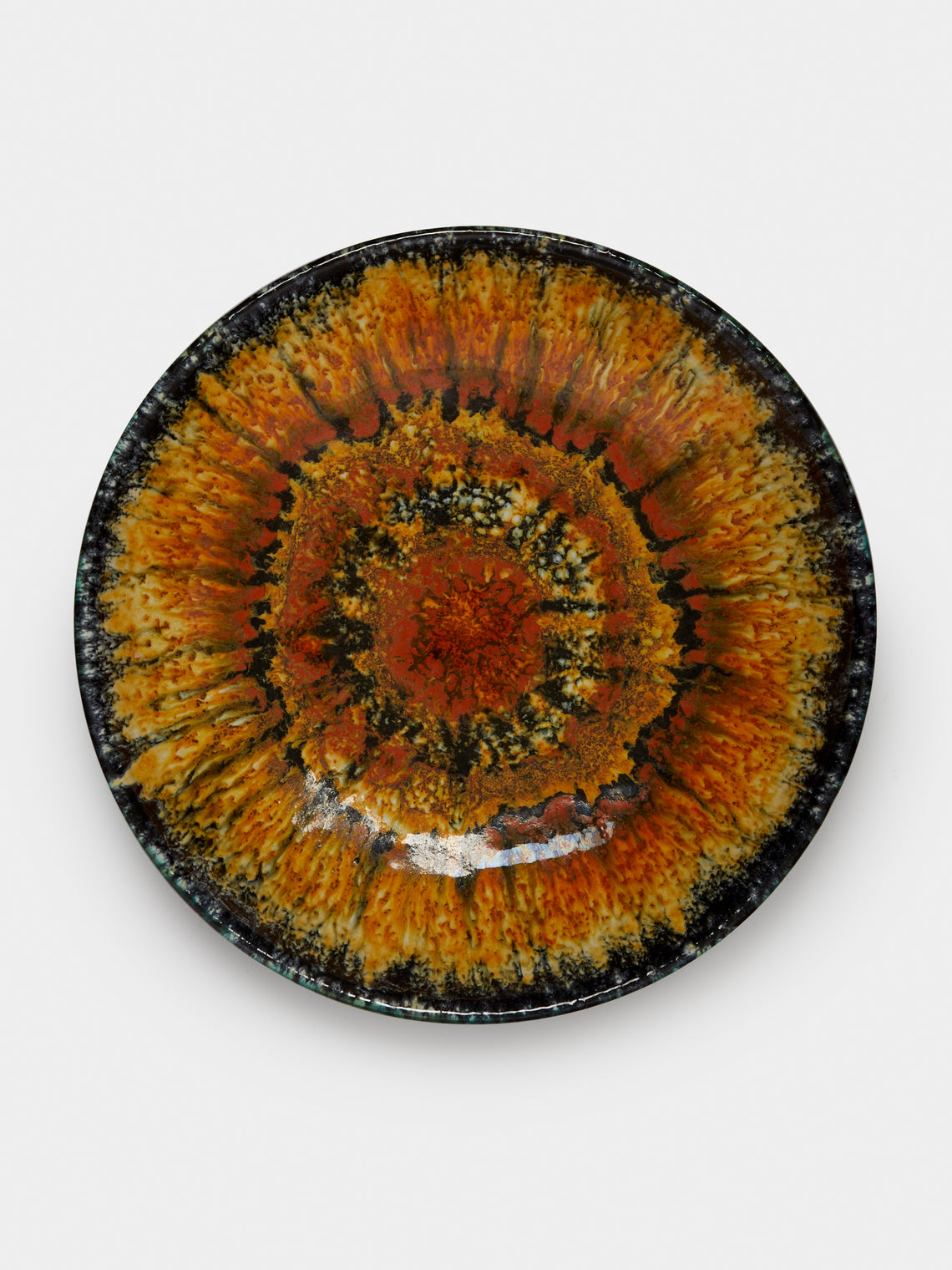 Antique and Vintage - 1950-1970 Fat Lava Bowl - Yellow - ABASK