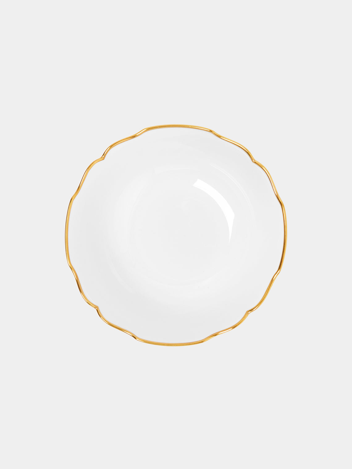 Augarten - Belvedere Hand-Painted Porcelain Bowl - White - ABASK