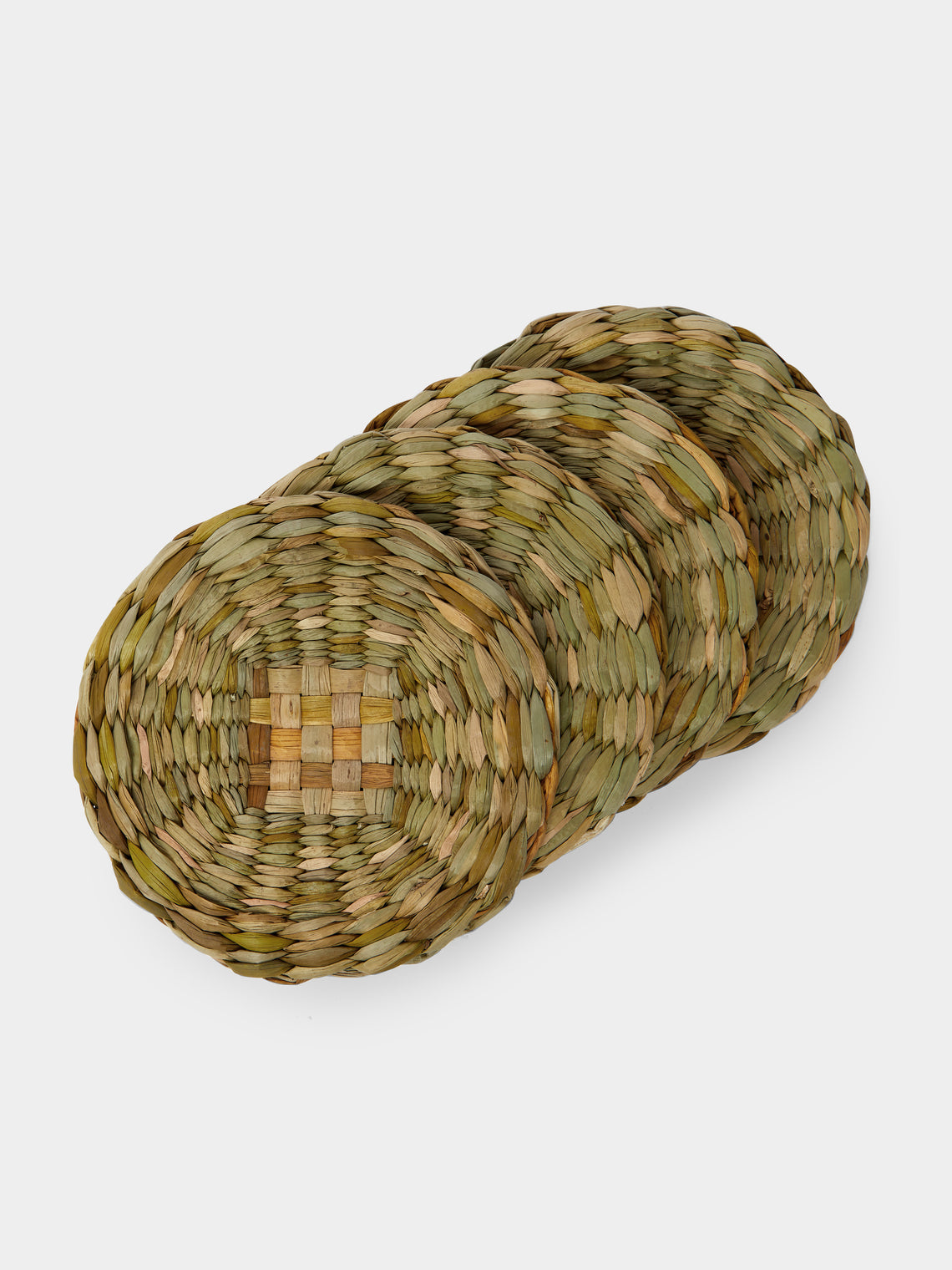 Rush Matters - Handwoven Rush Placemats (Set of 4) -  - ABASK