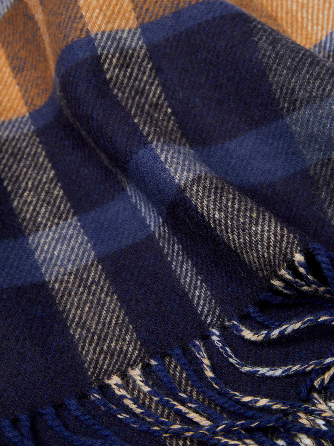 Johnstons of Elgin - Double-Faced Wool Check Blanket - Multiple - ABASK