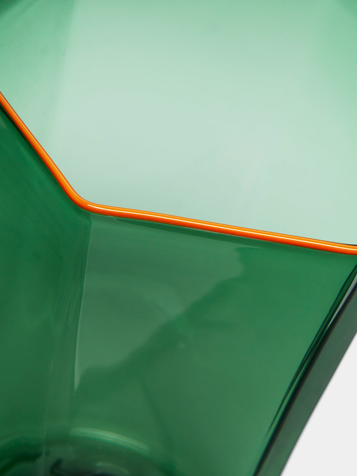 Giberto - Laguna Hand-Blown Murano Glass Tumbler - Green - ABASK