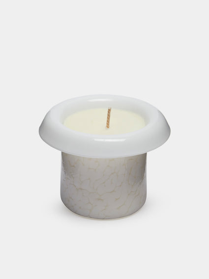 Aina Kari - 600 Hand-Poured Scented Candle - White - ABASK - [thumbnail]