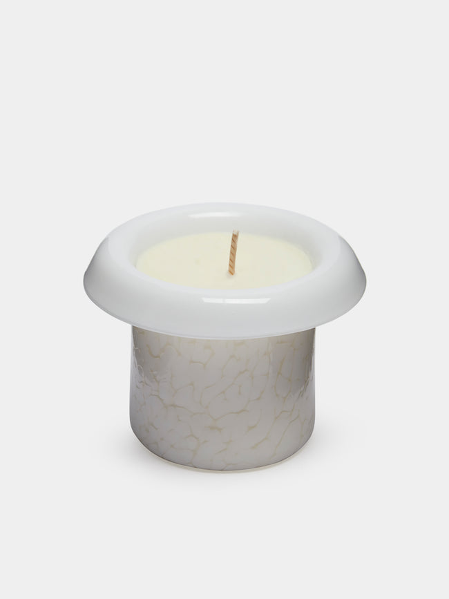 Aina Kari - 600 Hand-Poured Scented Candle - White - ABASK - 
