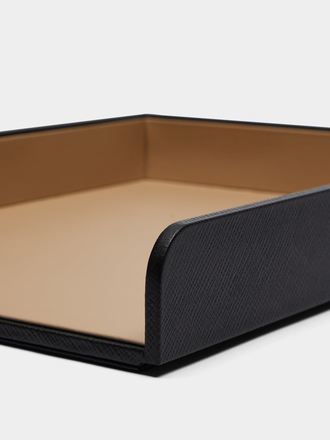 Smythson - Panama Leather Tray -  - ABASK