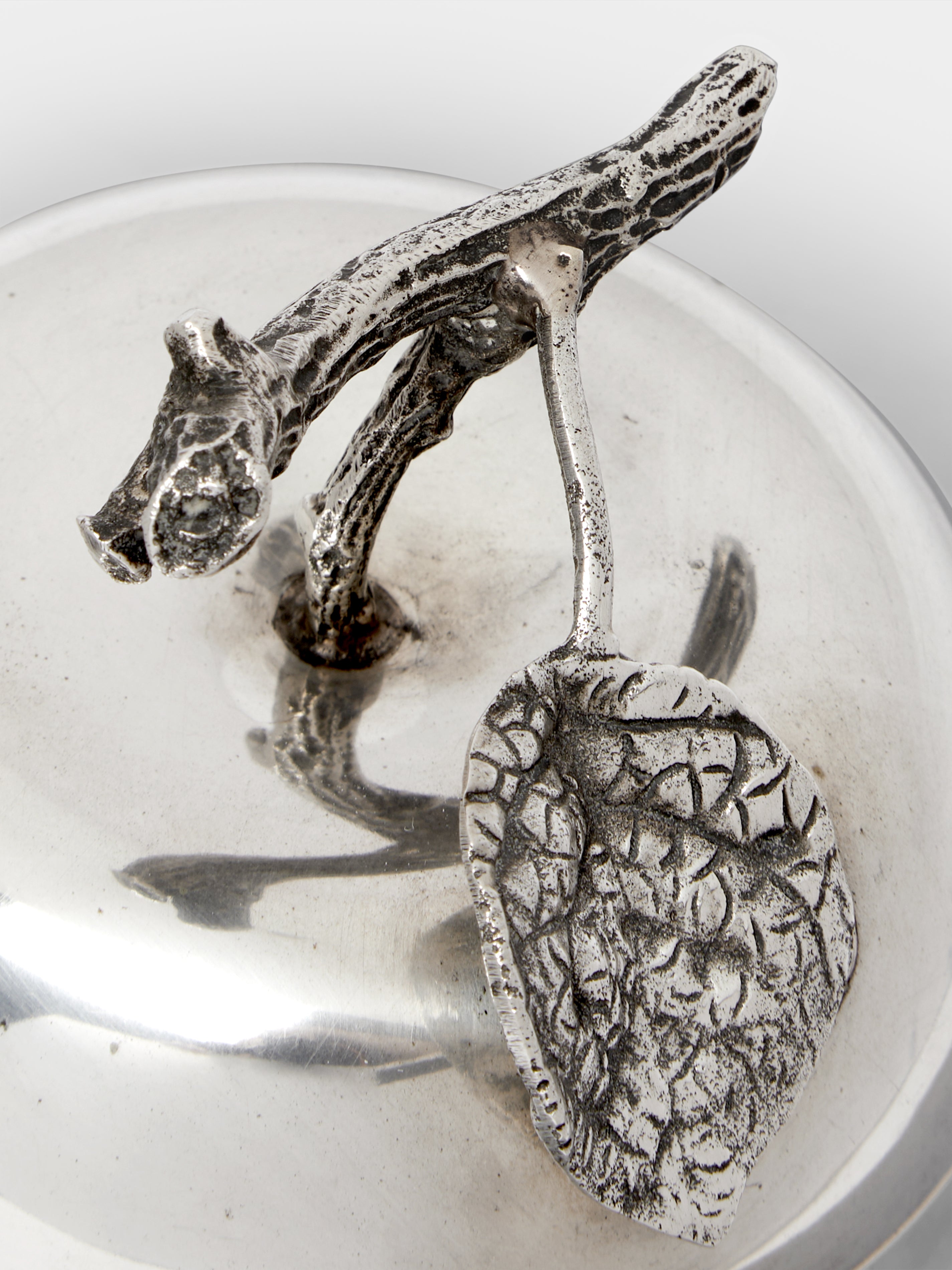 Silver 1960s Silver Apple Box by Antique and Vintage | ABASK