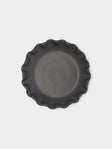 Perla Valtierra - Hand-Glazed Ceramic Lipped Dessert Plates (Set of 4) -  - ABASK - 