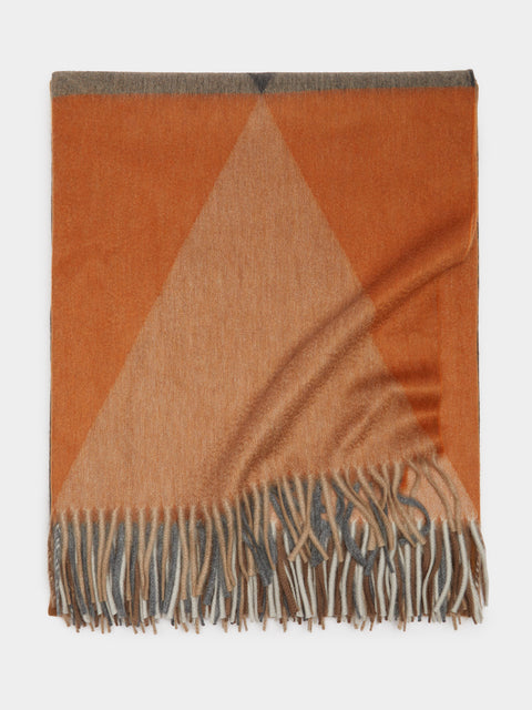 Begg x Co - Arran Pyramid Cashmere Blanket -  - ABASK - 