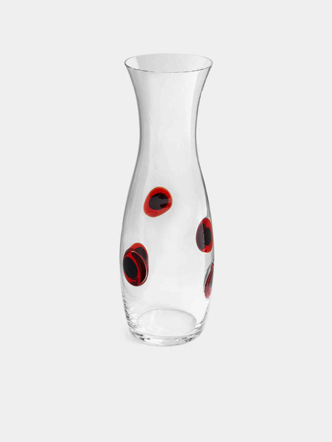 Carlo Moretti - Bora Hand-Blown Murano Glass Carafe - Red - ABASK - 