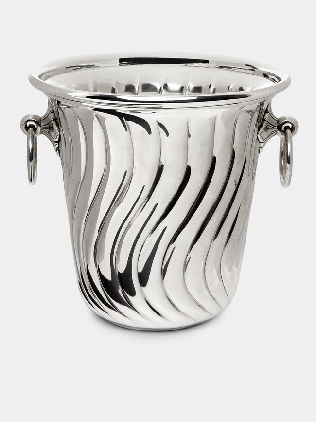 Antique and Vintage - Wiskmann Silver Plated Cooler - Silver - ABASK - 