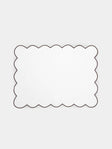 Angela Wickstead - Diletta Scalloped Linen Placemats (Set of 4) -  - ABASK - 