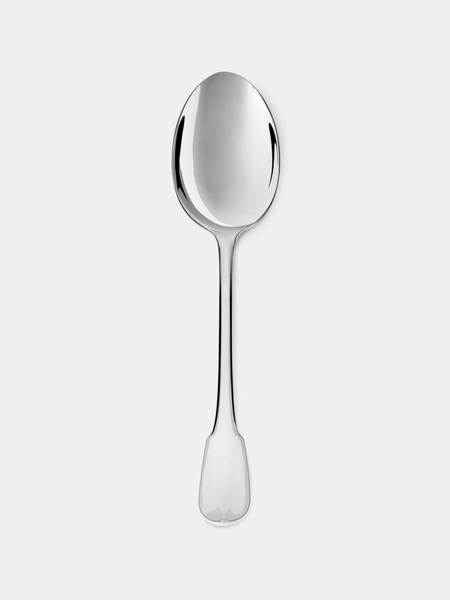 Christofle - Cluny Silver Plated Serving Spoon - Silver - ABASK - 