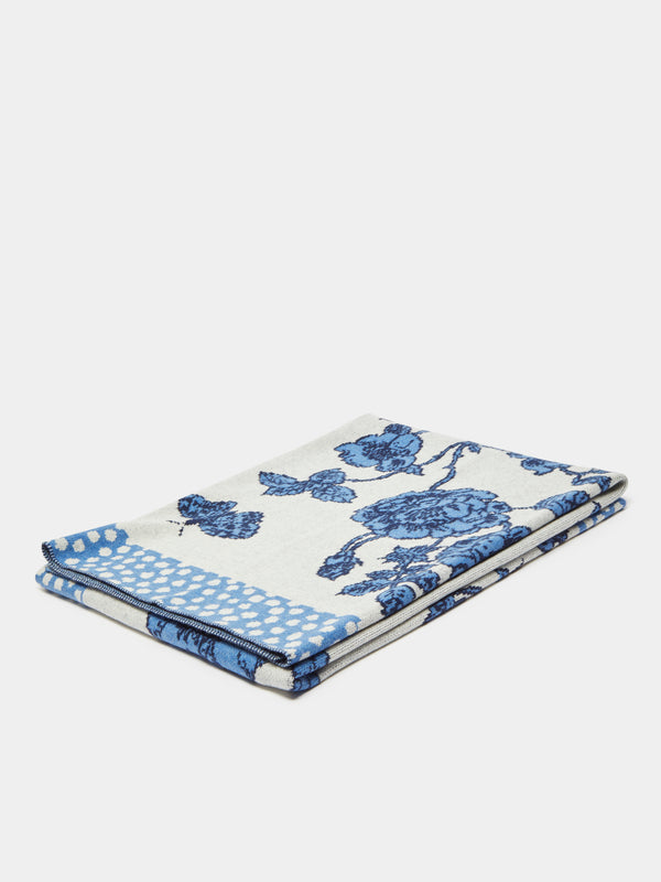 Saved NY - Je Suis Ta Fleur Cashmere Blanket -  - ABASK