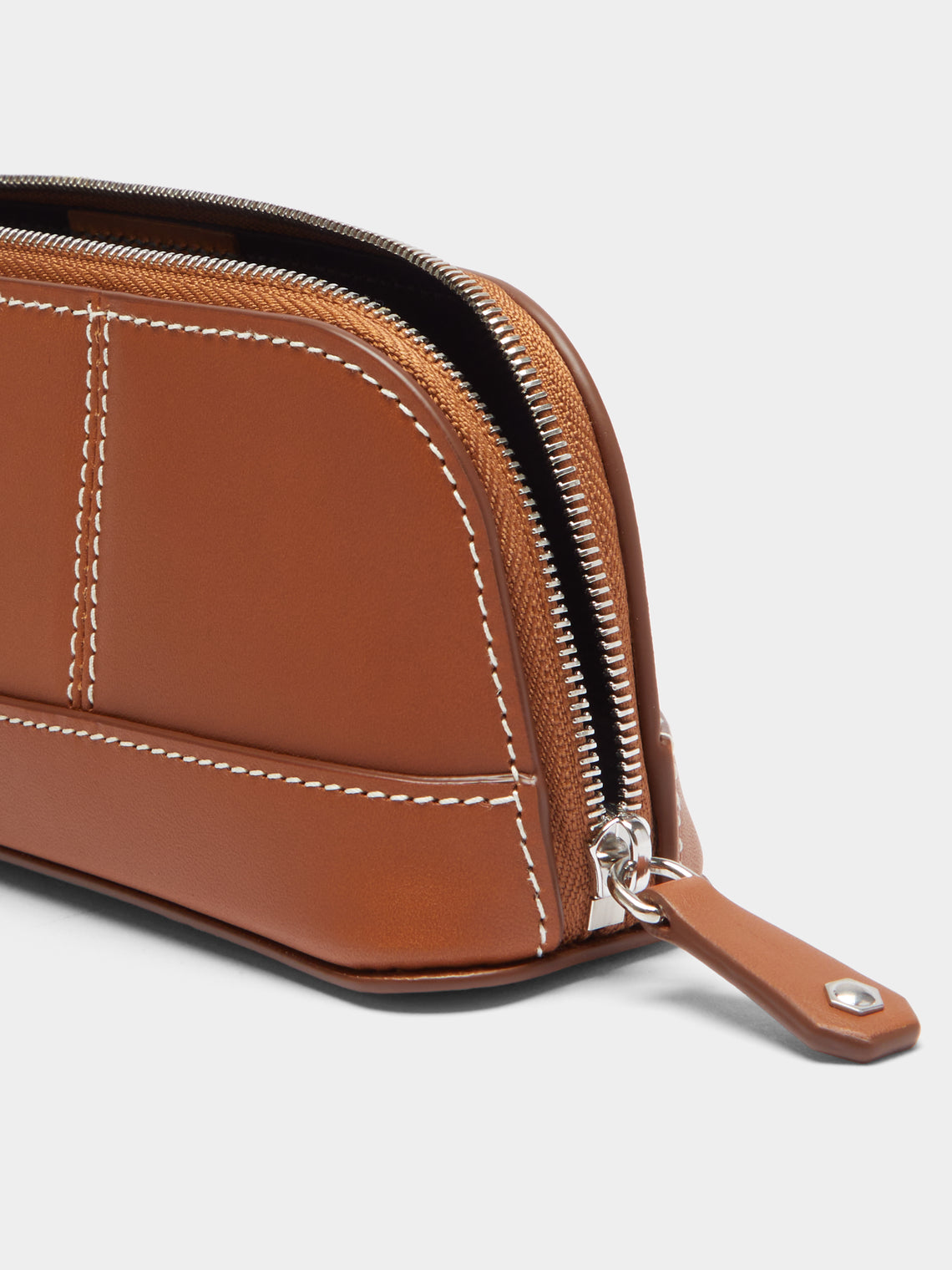 Connolly - Leather Pencil Case - Tan - ABASK