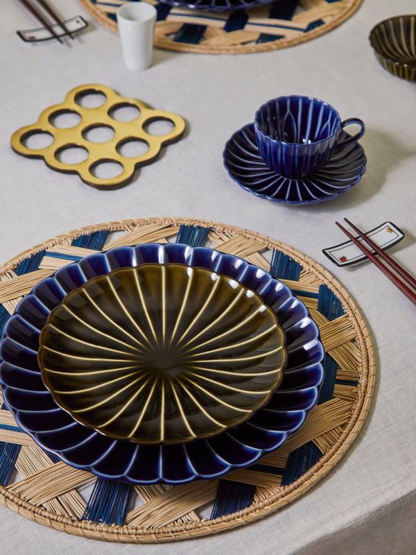 Kaneko Kohyo - Giyaman Urushi Ceramic Side Plates (Set of 4) -  - ABASK