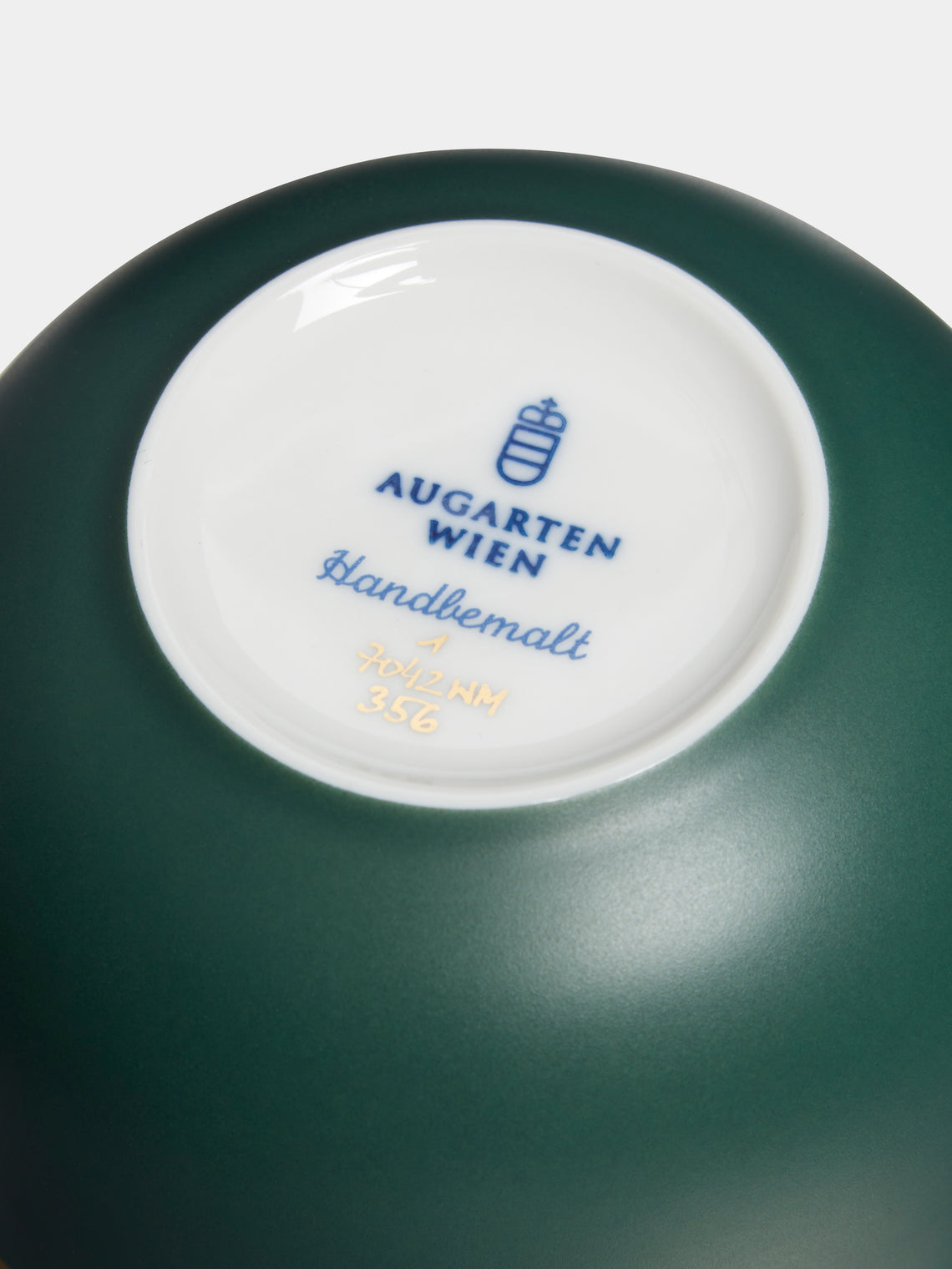 Augarten - Hand-Painted Porcelain Champagne Coupe -  - ABASK