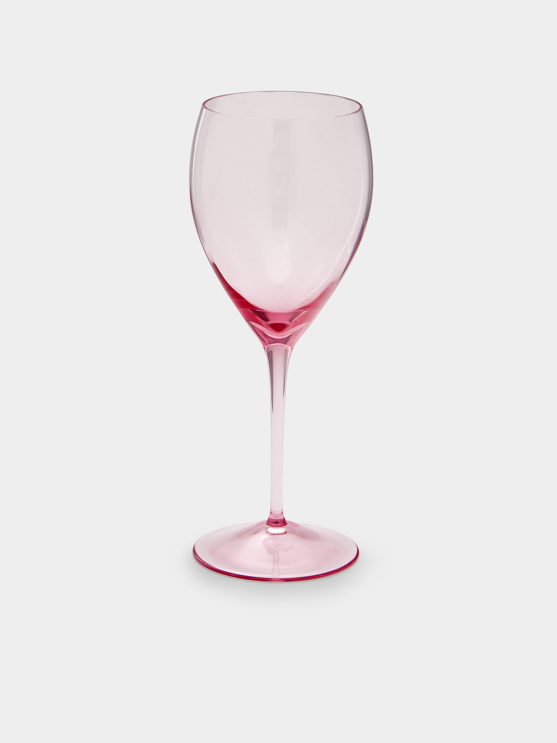 Moser - Optic Crystal White Wine Glass (Set of 2) - Pink - ABASK - 