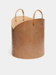 Otis Ingrams - Leather Log Basket -  - ABASK - 