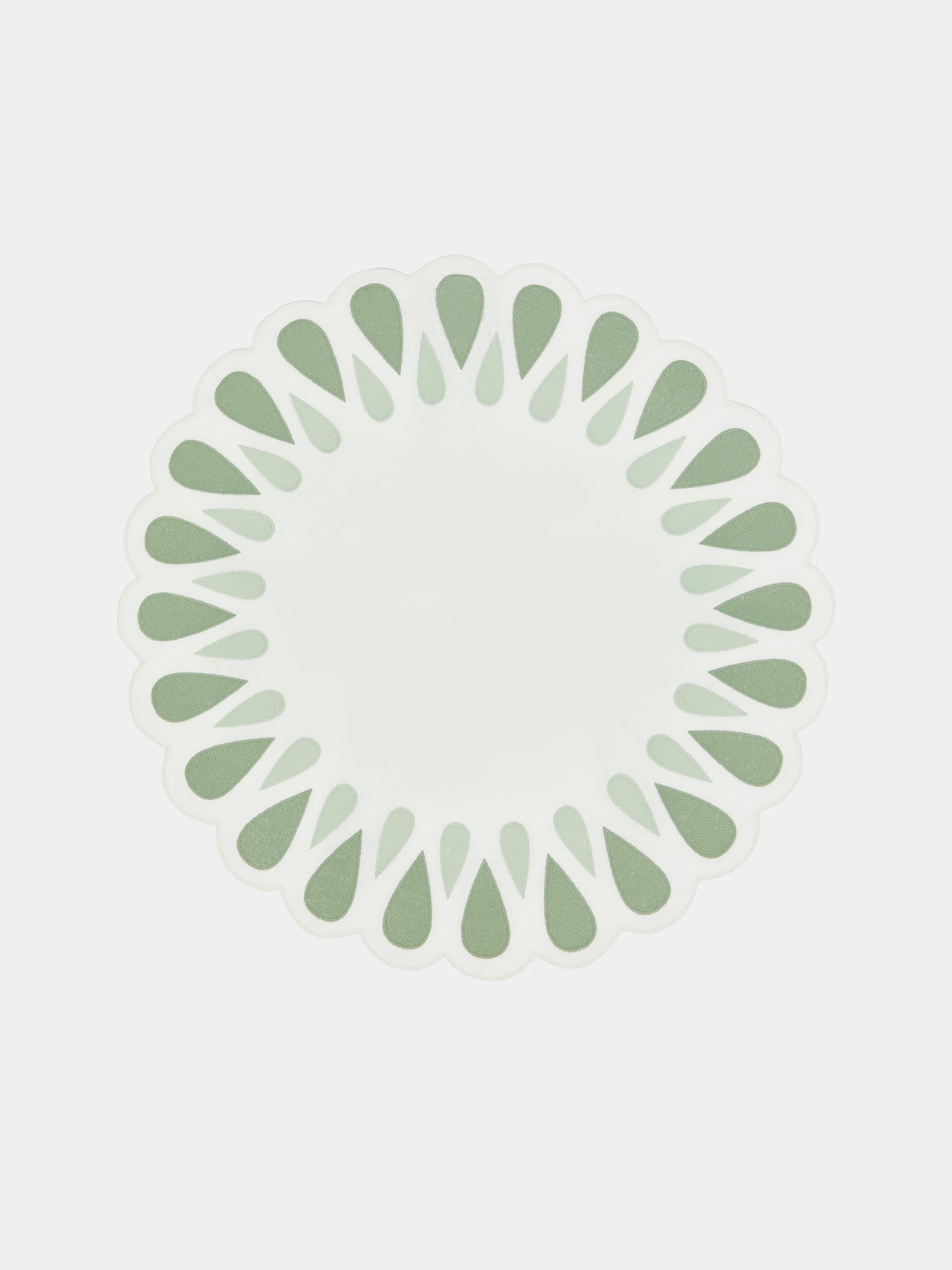 Los Encajeros - Drops Embroidered Linen Placemats (Set of 4) -  - ABASK - 