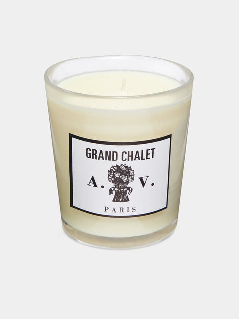 Astier de Villatte - Grand Chalet Scented Candle - White - ABASK - 