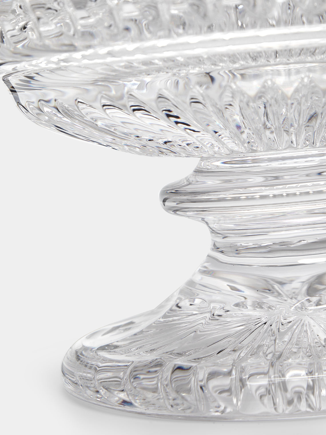 Waterford - Cut Crystal Footed Centrepiece -  - ABASK