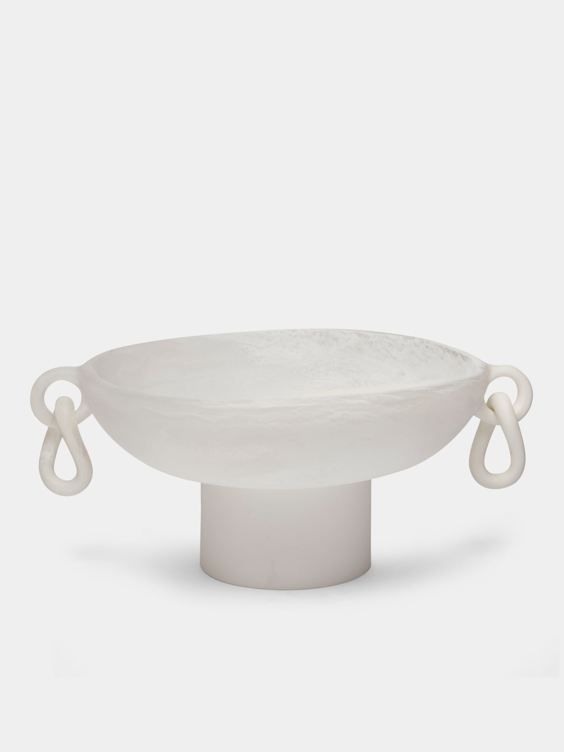 Revolution of Forms - Alamo Resin Vase - White - ABASK - 