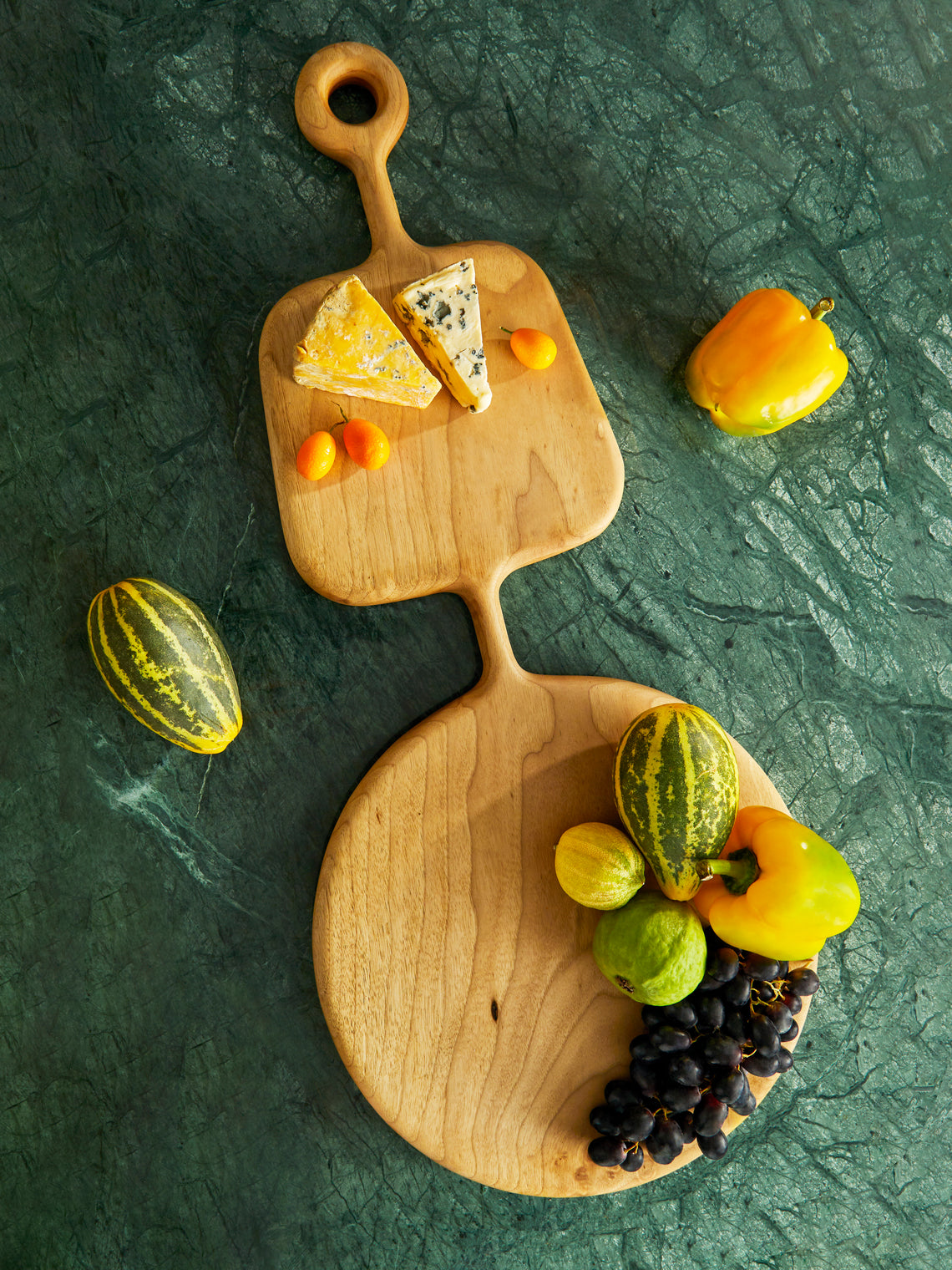 Lucas Castex - No. 5 Hand-Carved Oiled Walnut Serving Board -  - ABASK