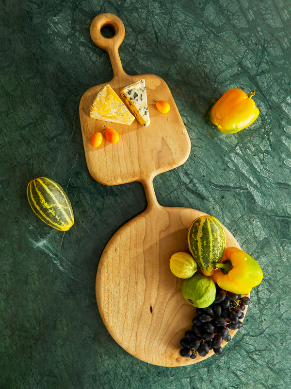 Lucas Castex - No. 5 Hand-Carved Oiled Walnut Serving Board -  - ABASK