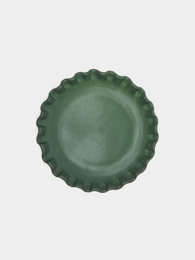 Perla Valtierra - Hand-Glazed Ceramic Side Plates (Set of 4) -  - ABASK - 