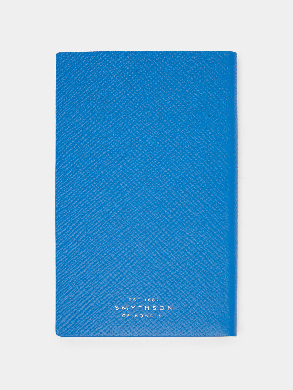 Smythson - Panama Leather Notebook - Blue - ABASK