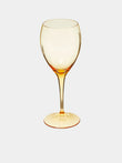 Moser - Optic Hand-Blown Crystal White Wine Glasses (Set of 2) - Yellow - ABASK - 