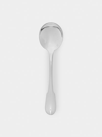 Christofle - Cluny Silver-Plated Soup Spoon - Silver - ABASK - 