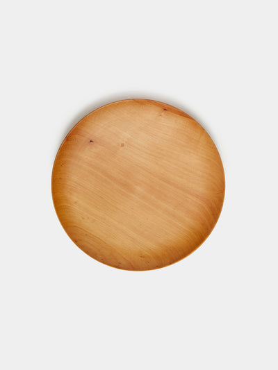 Antonis Cardew - Hand-Turned Pear Wood Small Plate - Beige - ABASK - 