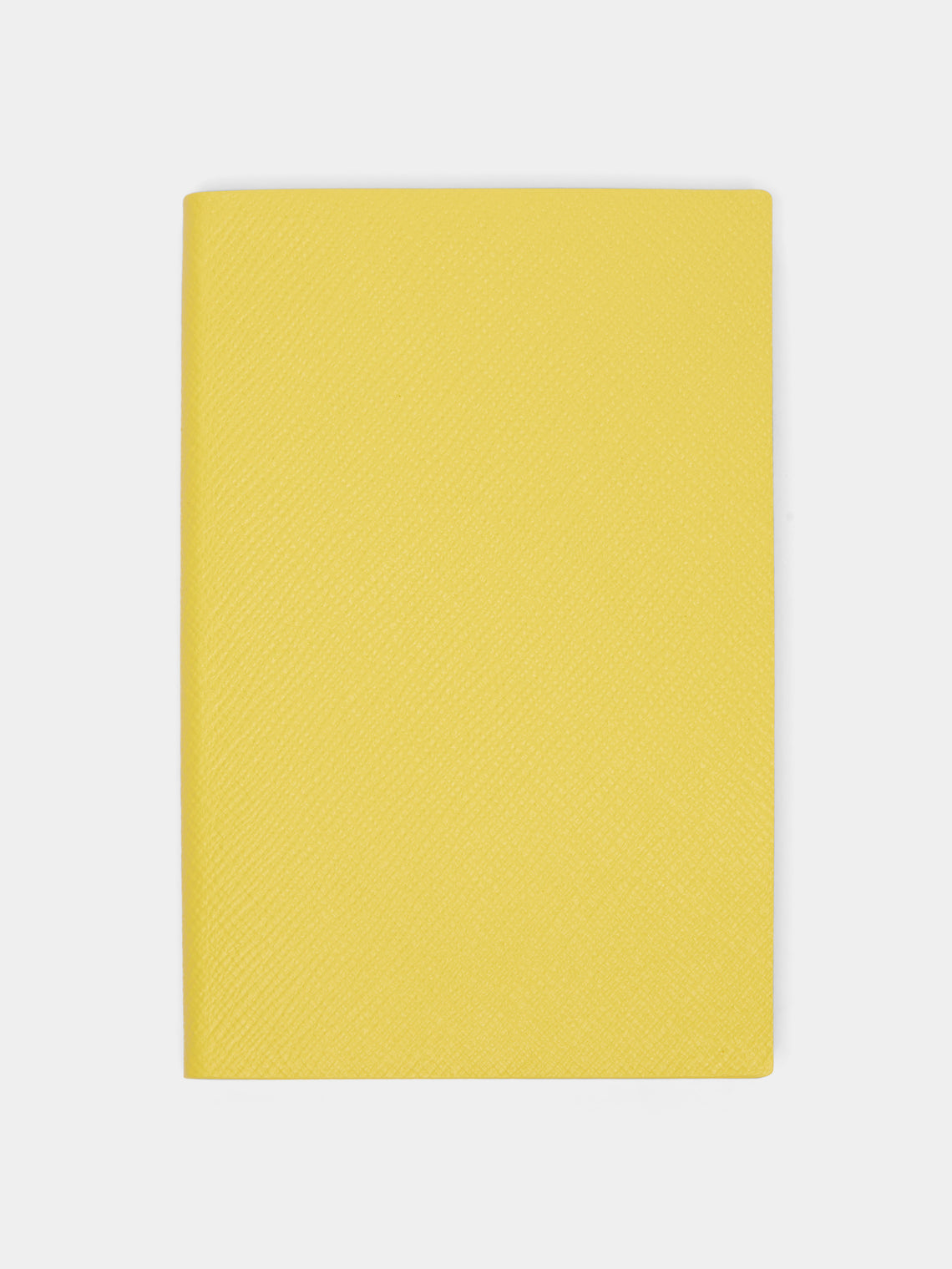Smythson - Chelsea Leather Notebook - Yellow - ABASK - 