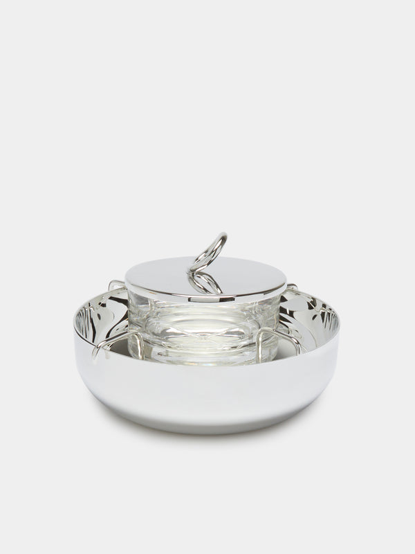 Christofle - Vertigo Silver-Plated Large Caviar Set -  - ABASK - 