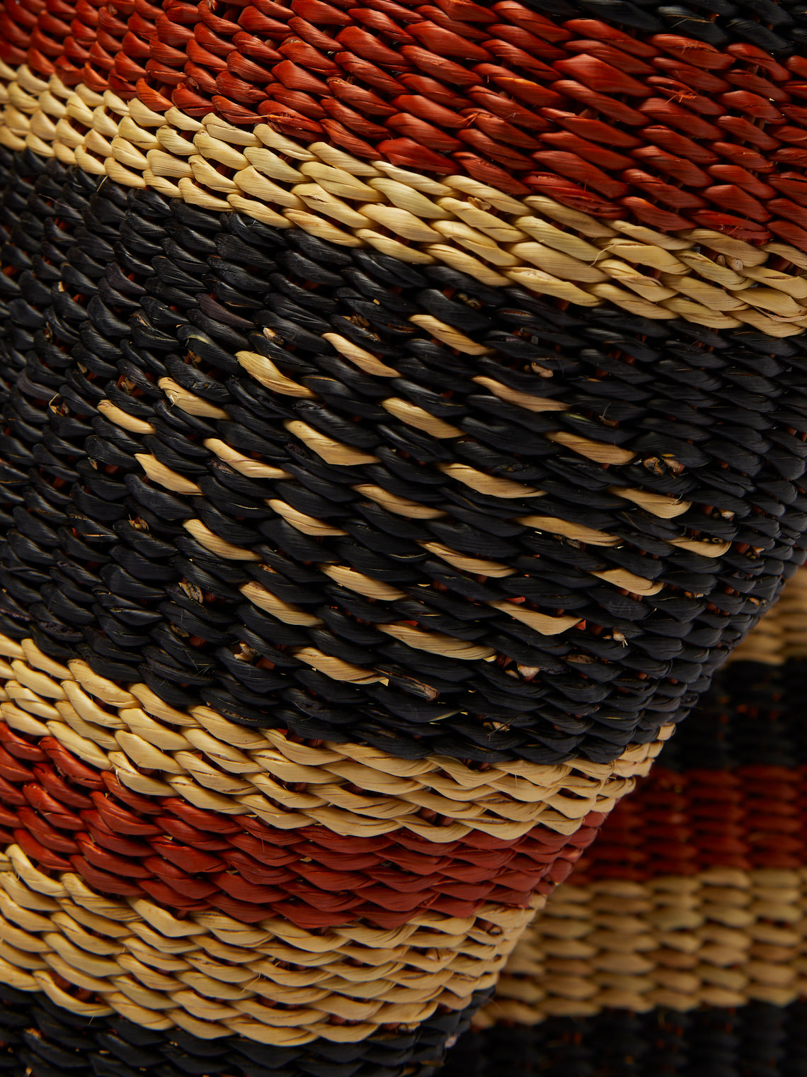 Baba Tree - Pakurigo Wave Handwoven Elephant Grass Basket - Multiple - ABASK