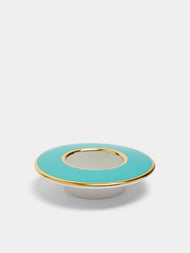 Augarten - Hand-Painted Porcelain Tealight Holder - Blue - ABASK - 
