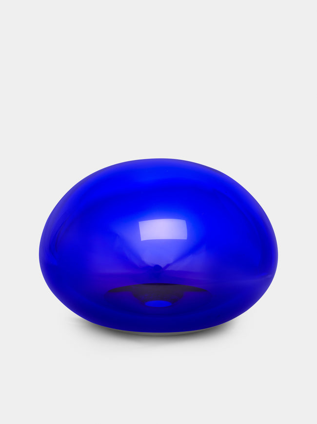 Giberto - Murano Glass Paperweight - Blue - ABASK - 