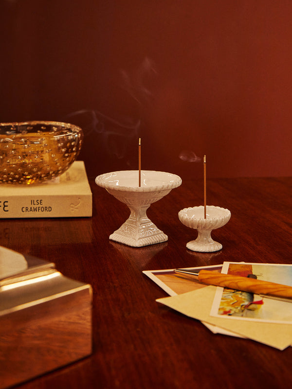 Astier de Villatte - Cesar Incense Holder -  - ABASK
