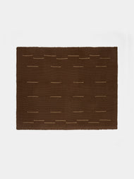 Revolution of Forms - Chiapas Handwoven Cotton Placemats (Set of 4) - Brown - ABASK - 