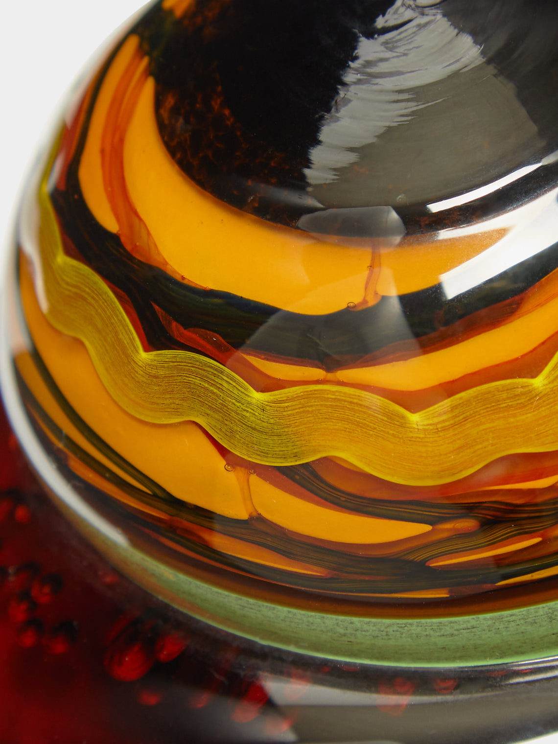 Striulli Vetri D'Arte - Occhio Hand-Blown Murano Glass Paperweight -  - ABASK