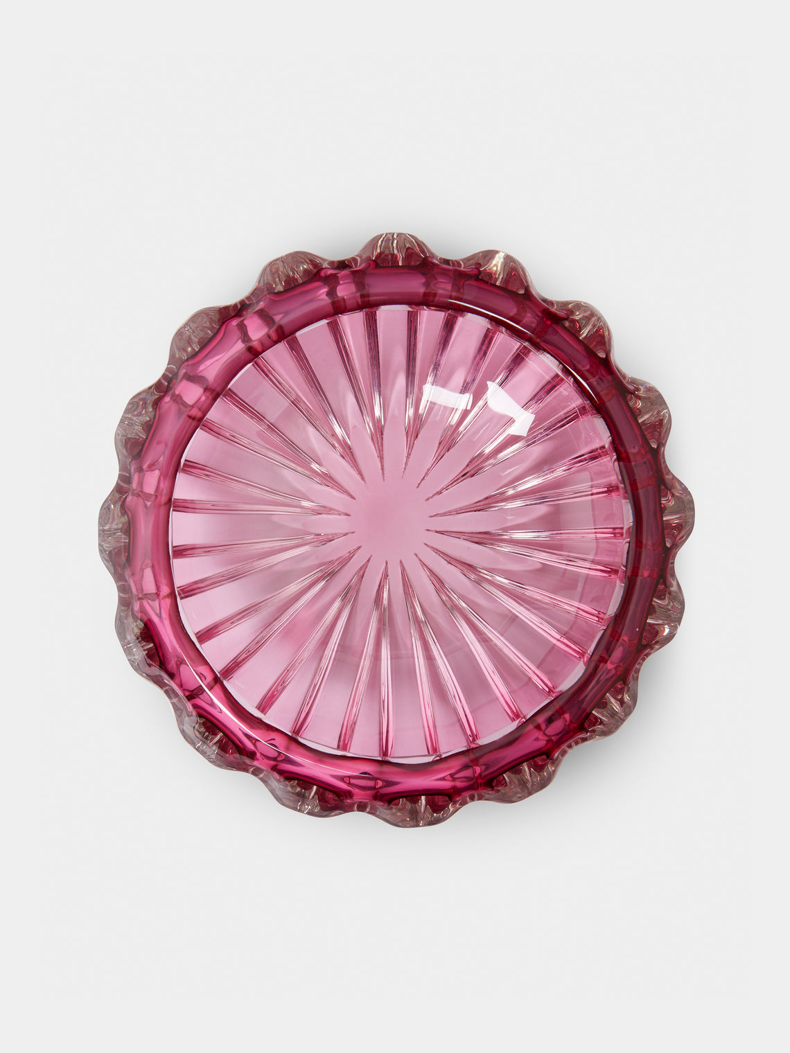 Antique and Vintage - 1955 Seguso Vetri D'art Murano Glass Bowl (Set of 2) - Pink - ABASK
