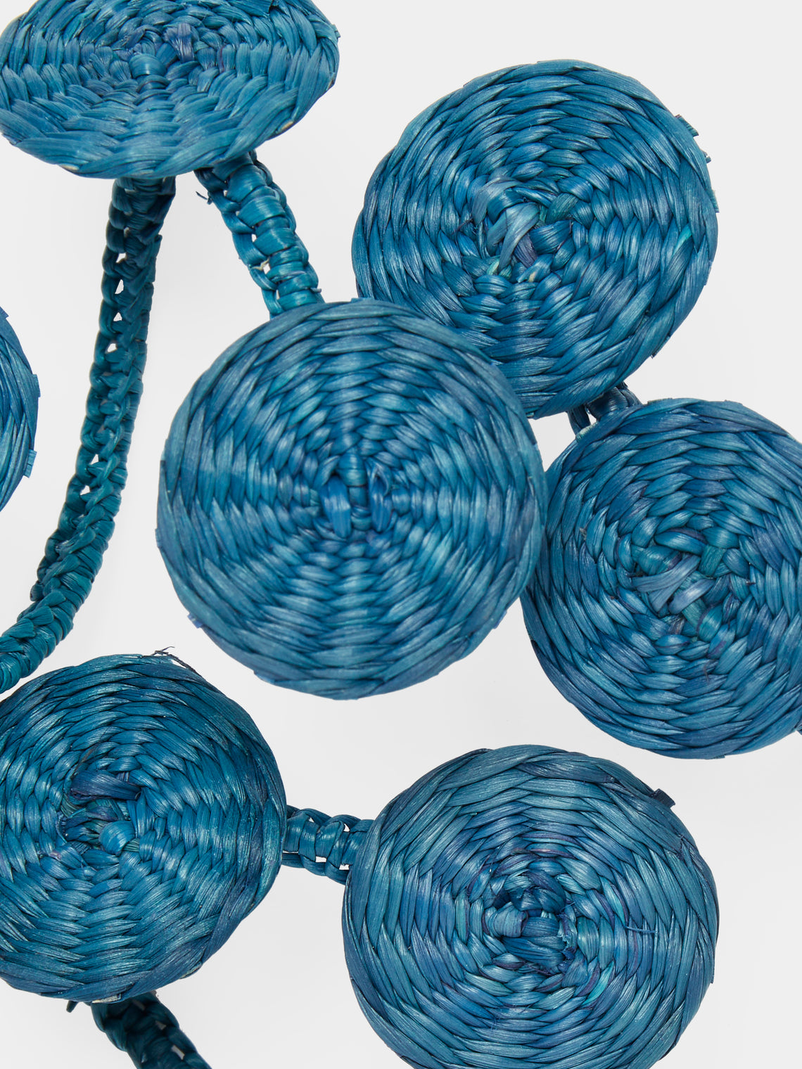 Artesanías del Atlántico - Ginger Handwoven Palm Napkin Rings (Set of 4) -  - ABASK