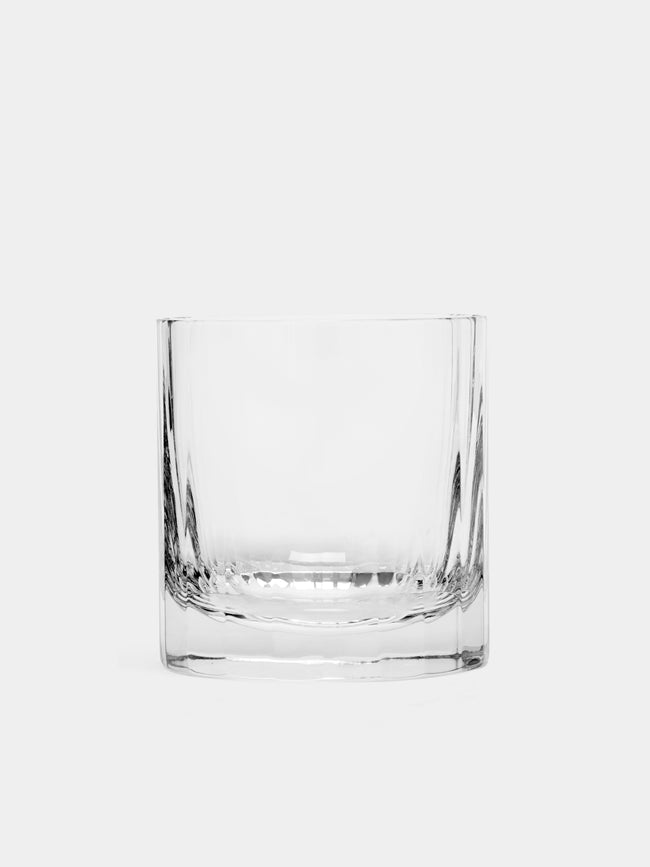Richard Brendon - Hand-Blown Crystal Double Old Fashioned Tumbler - Clear - ABASK - 